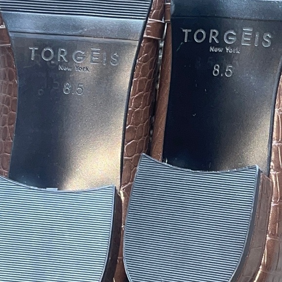 Torgeis Women's Vain Loafer Color Brown Size 8.5 brand new - Picture 8 of 8